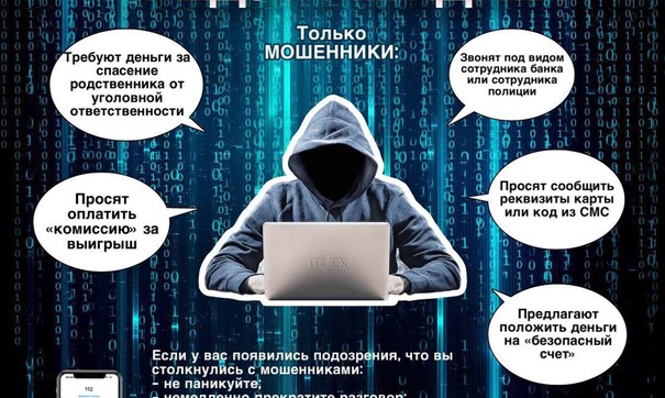 Защити себя от мошенников