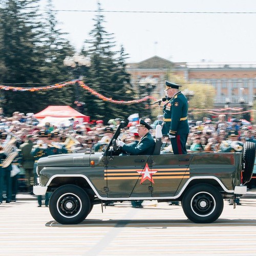 Празднование 9 мая на Сквере Кирова